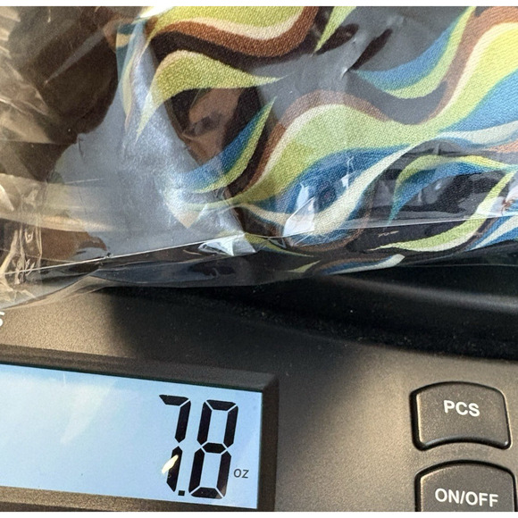 Vintage y2k Babydoll Top Small Black Green Geometric Tie Back V Neck Lettice Hem - Picture 10 of 10